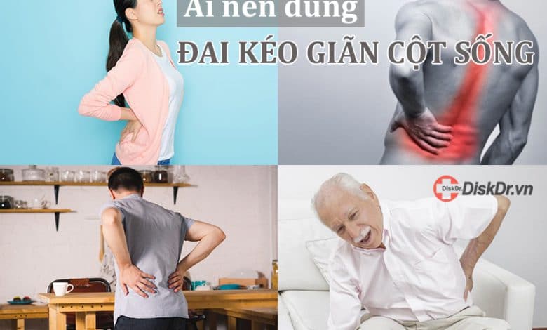 Ai nên dùng đai kéo giãn cột sống