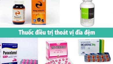 Thuốc điều trị thoát vị đĩa đệm