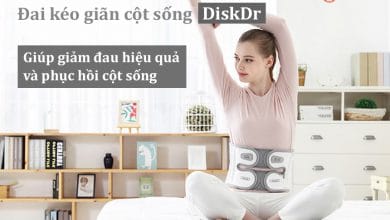 Đai kéo giãn cột sống DiskDr giúp giảm đau hiệu quả và cải thiện cột sống