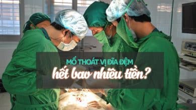 chi phí mổ thoát vị đĩa đệm